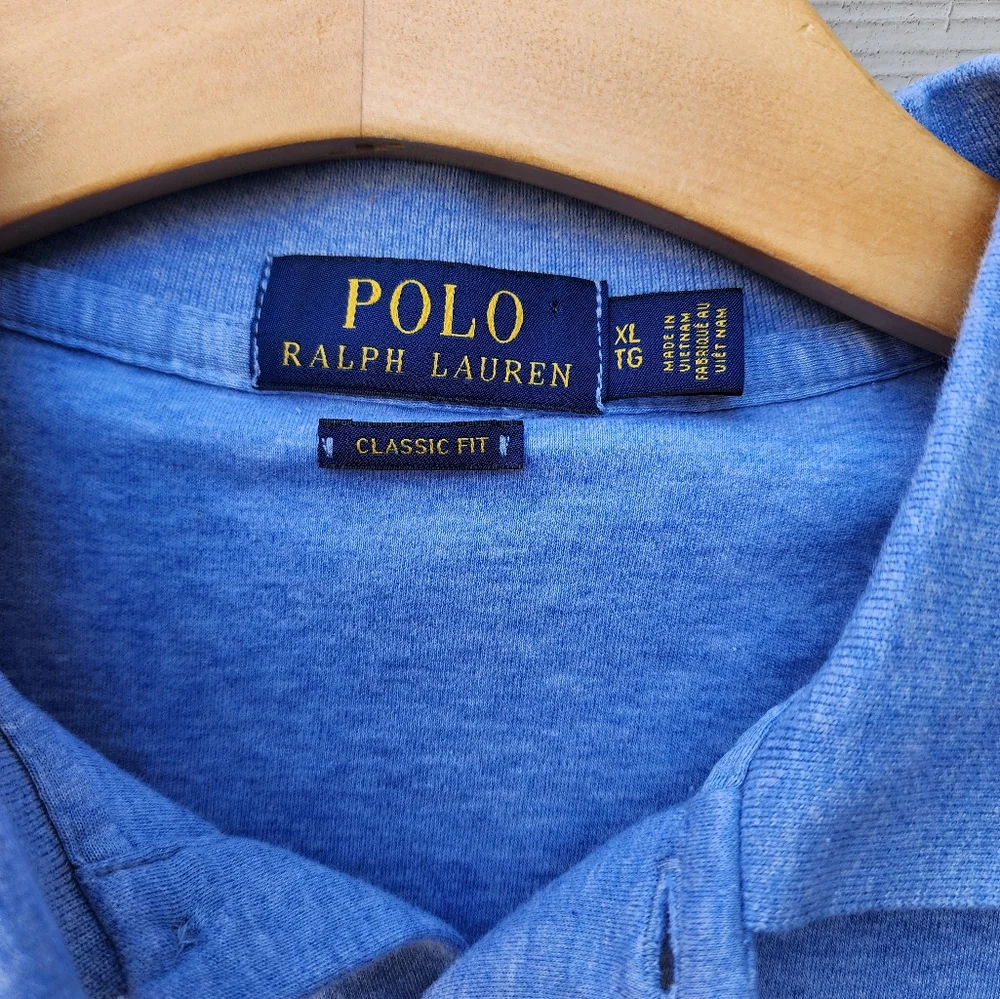 Polo Ralph Lauren Classic Fit Sky Blue Polo XL